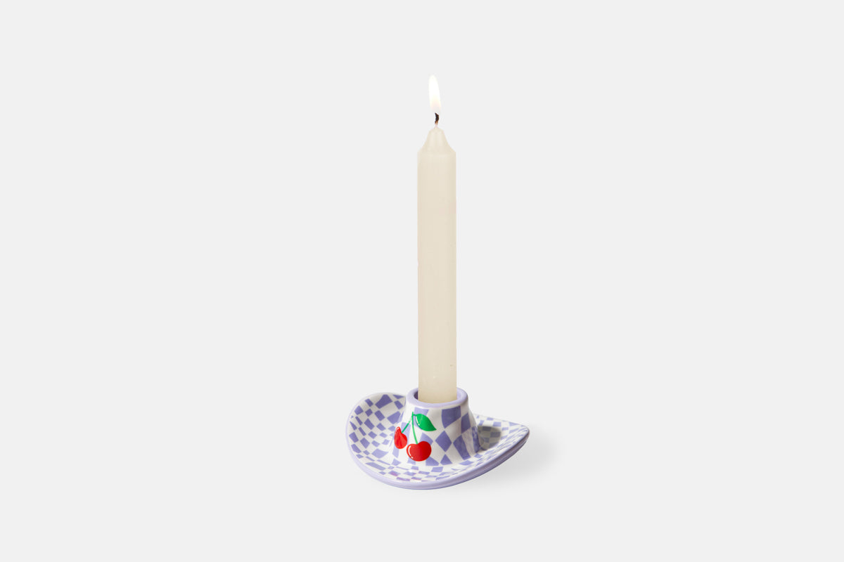 Cowboy Hat Candle Holder – Lilac — mynd 4