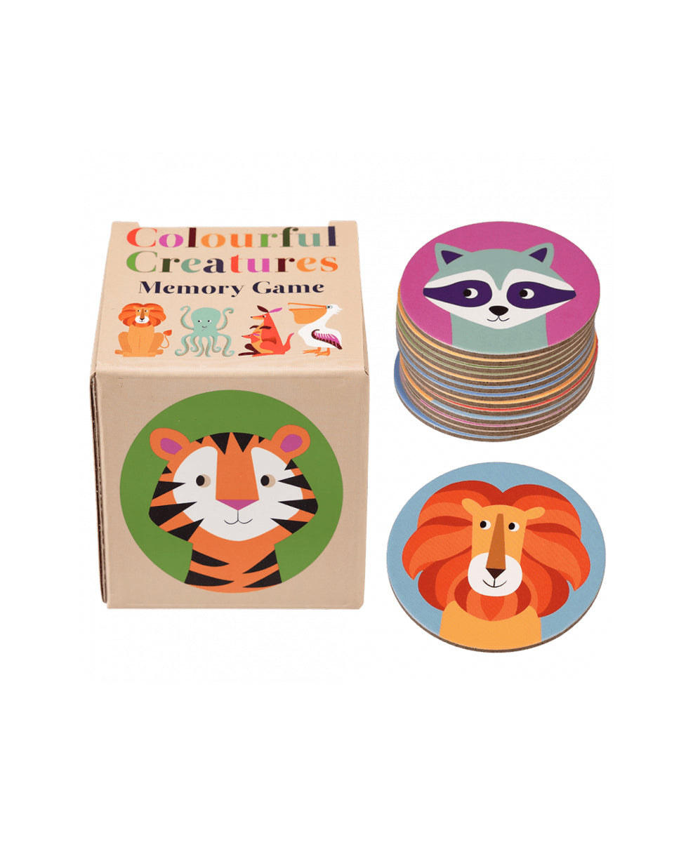 Memory Game – Colourful Creatures