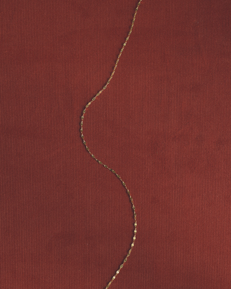 Tíbrá hálsmen – Gold Vermeil