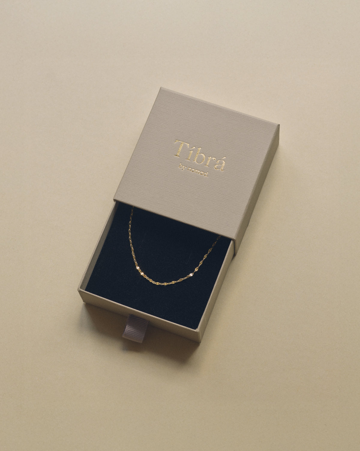 Tíbrá hálsmen – Gold Vermeil