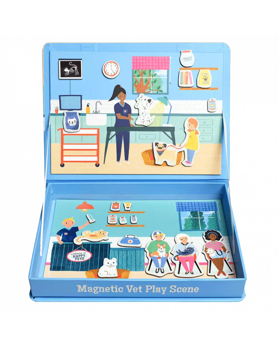 Magnetic Vet Play Scene Kit
