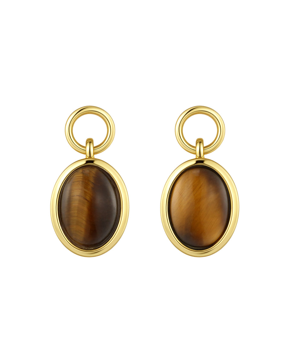 Oval pendant – Tiger Eye
