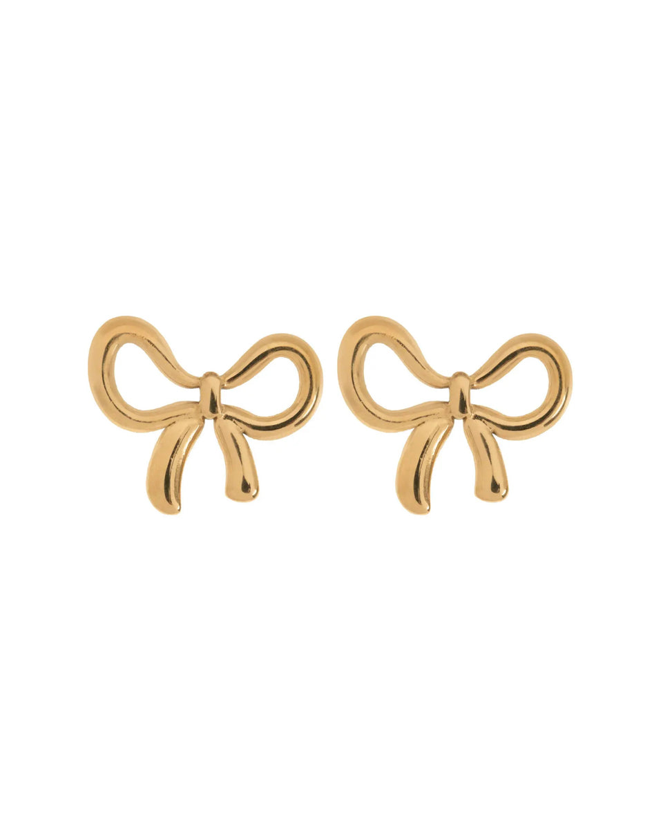 Juliette - Bow Stud Earrings