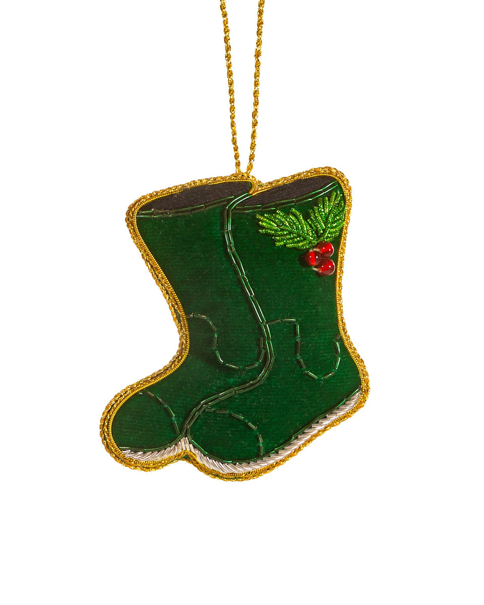 Zari Wellington Boots Decoration
