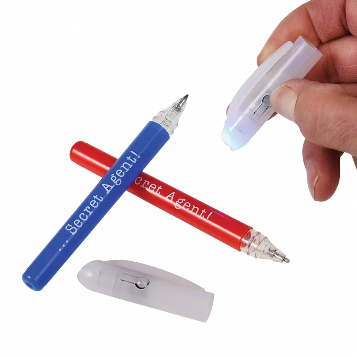 Secret Agent Invisible Ink Spy Pens — mynd 3