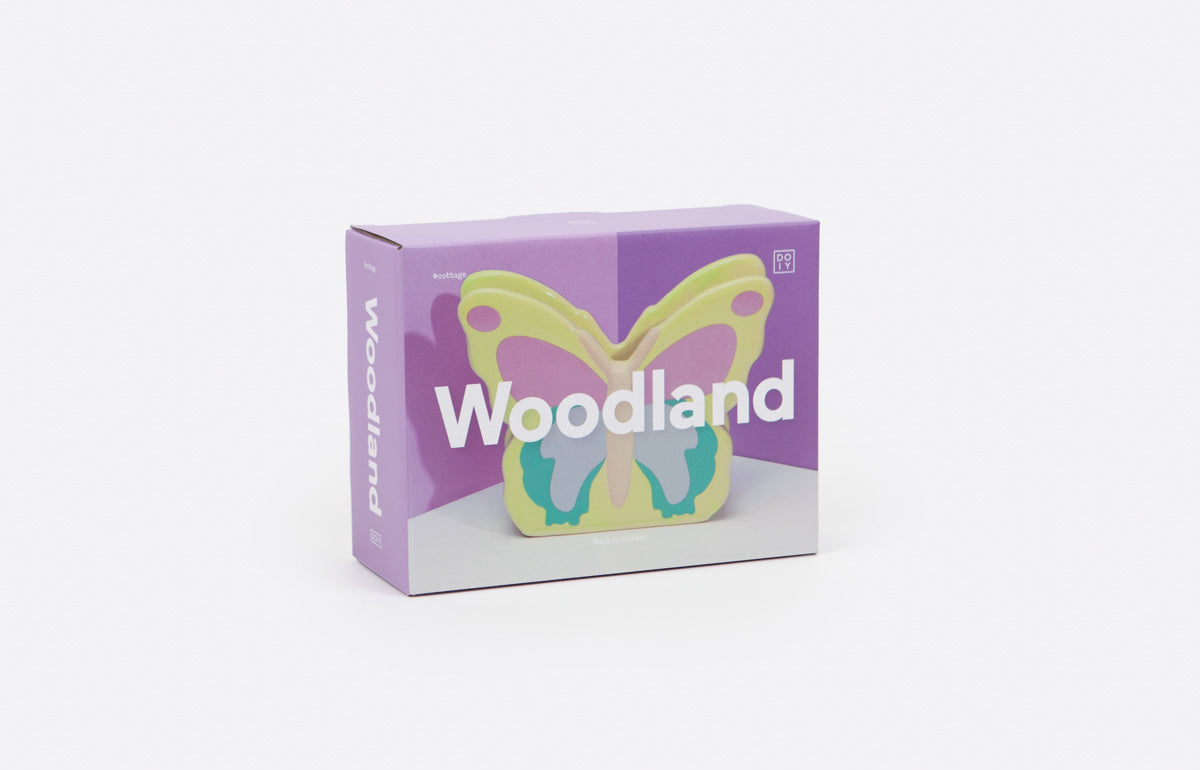 Napkin Holder – Woodland Butterfly