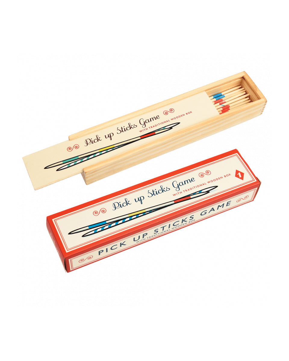 Wooden Pick Up Sticks Game
