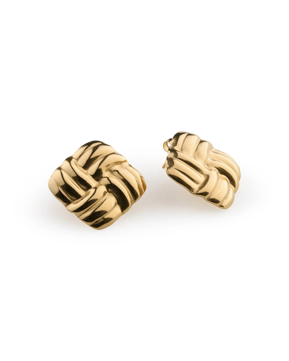 Hilde – Knot Stud Earrings