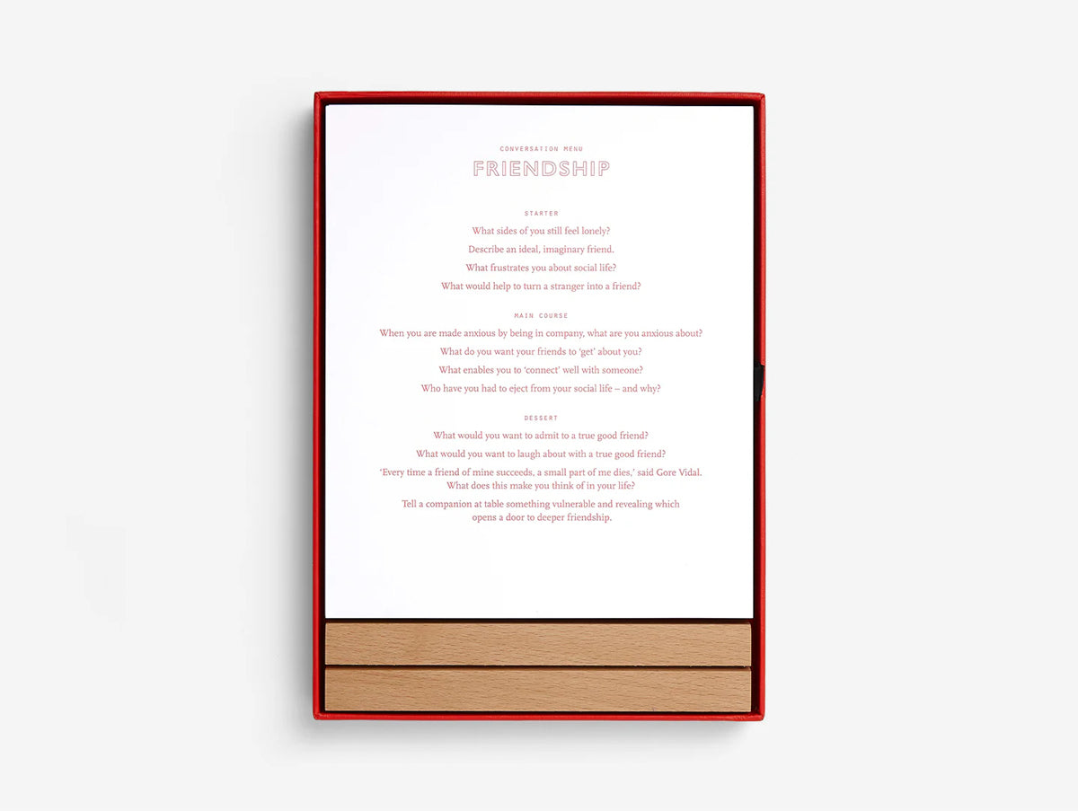 Conversation Menus Card Set