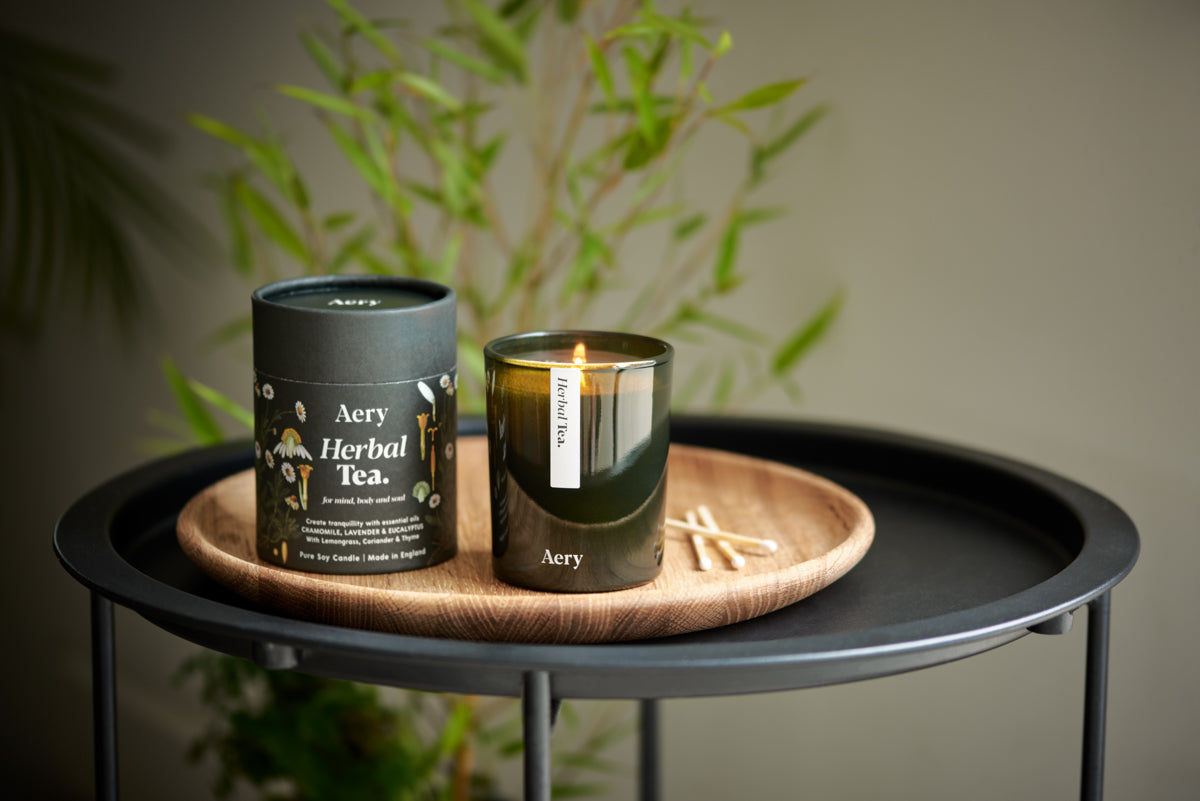 Herbal Tea Scented Candle — mynd 4