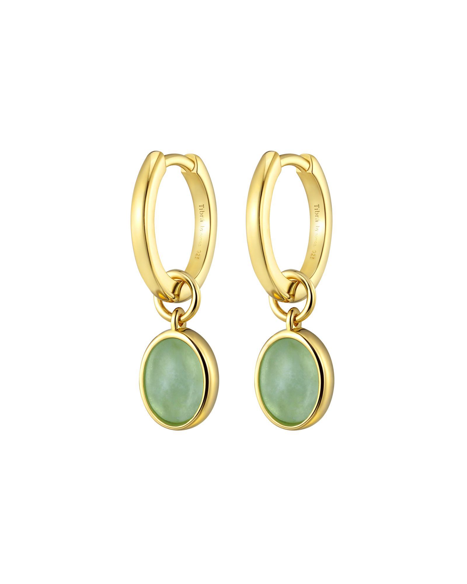 Oval hengi – Aquamarine