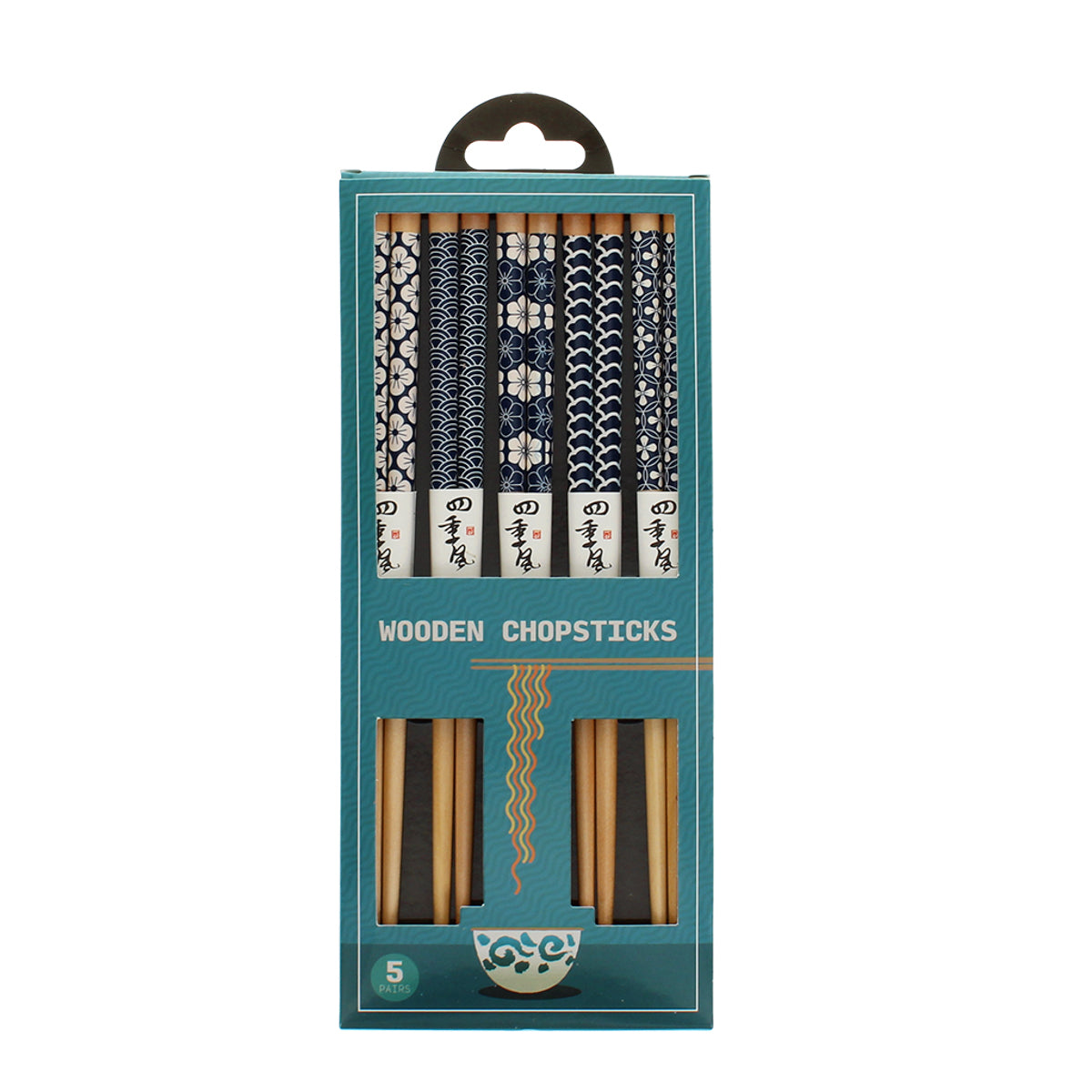 Wooden Chopsticks (Pack of 5 Pairs) – Waga