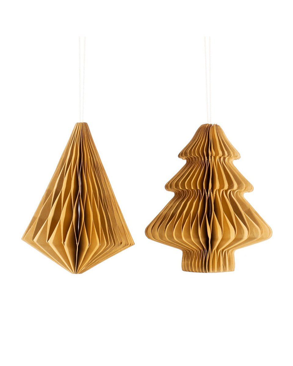Kraft Paper Tree & Diamond