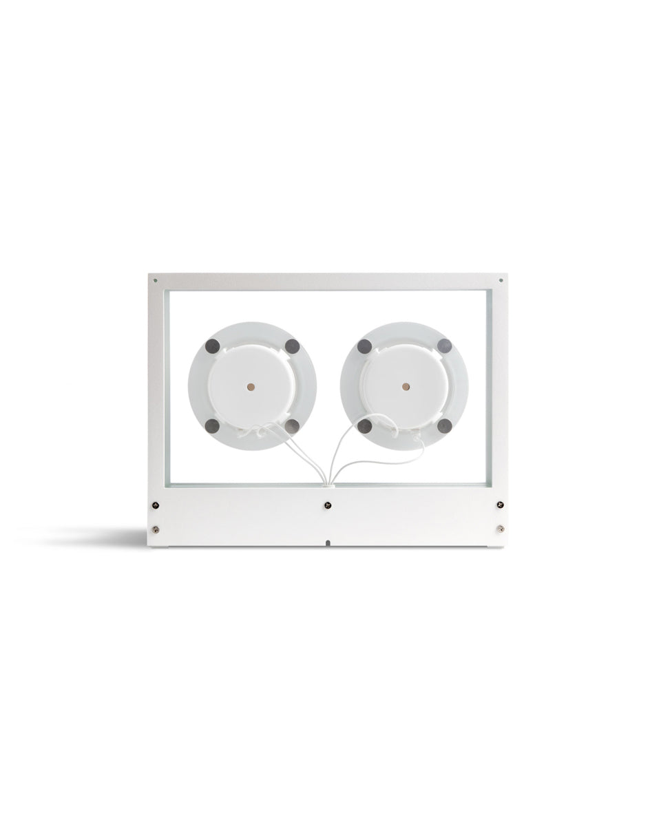 Small Transparent Speaker – White