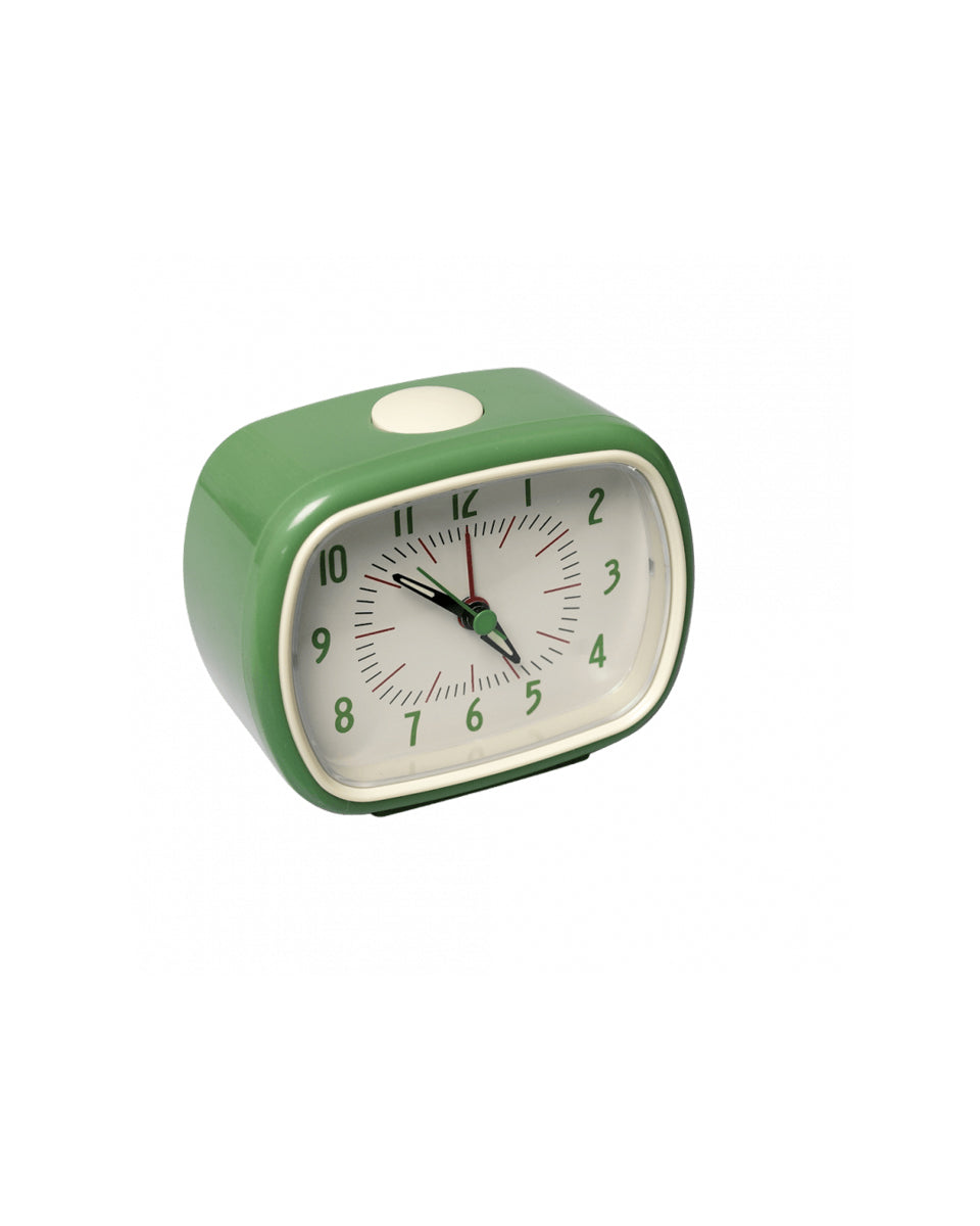 Retro Alarm Clock – Green