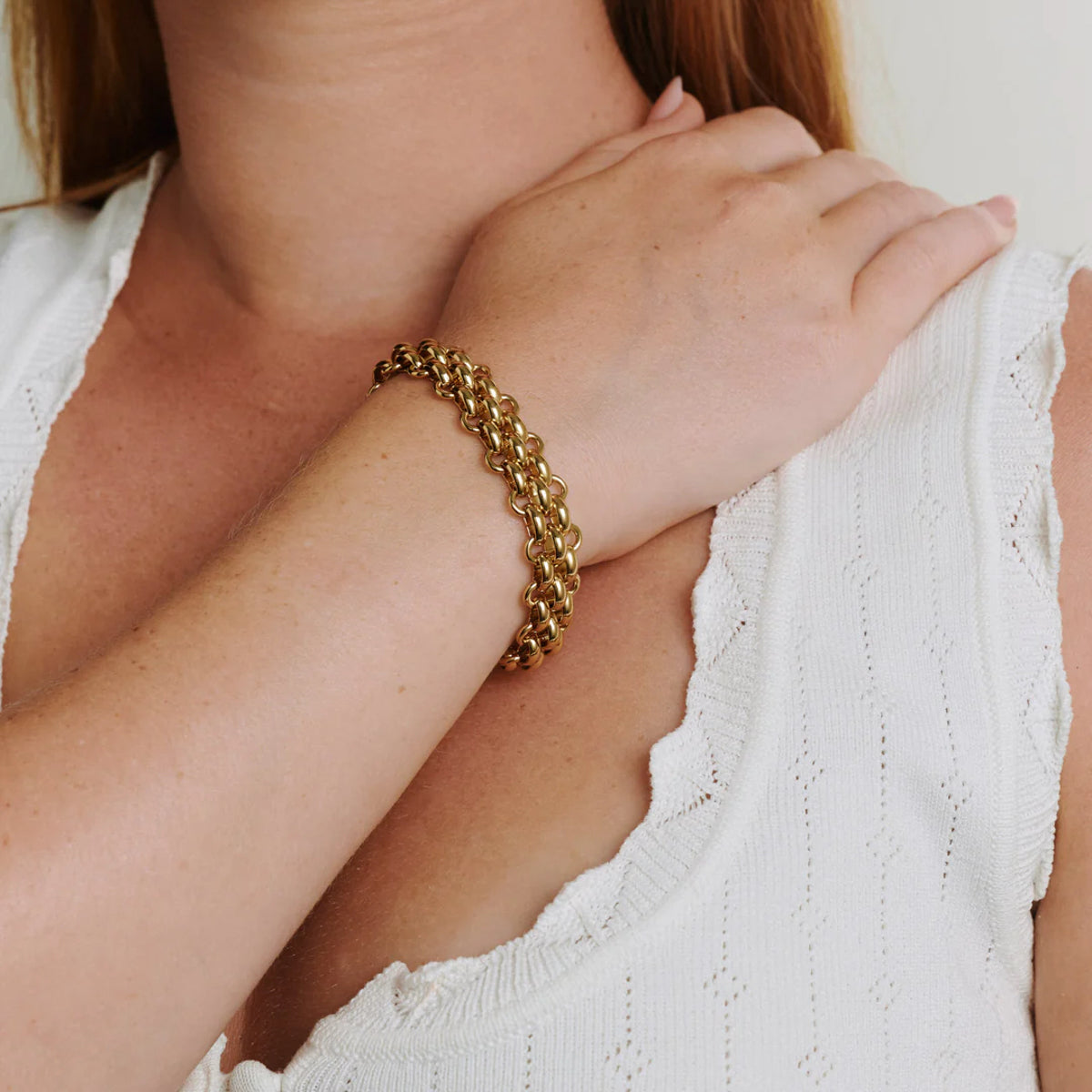 Ruth – Chunky Chain Bracelet — mynd 3