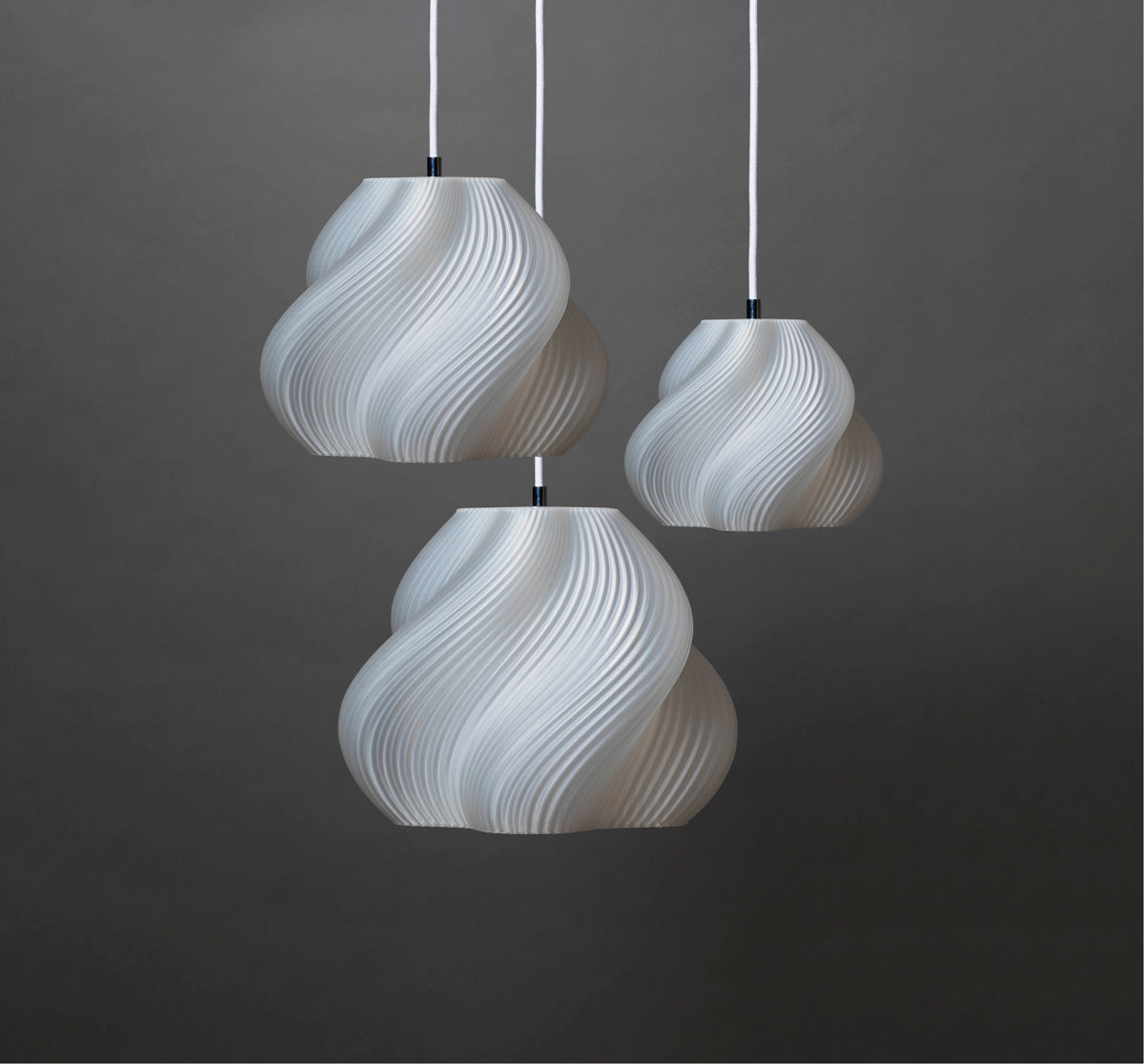 Soft Serve Pendant 02 – Chrome
