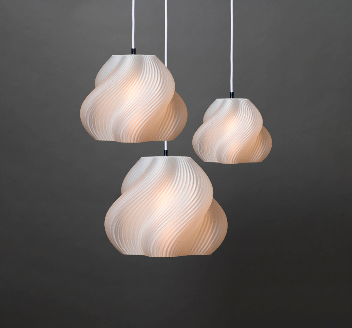 Soft Serve Pendant 02 – Chrome