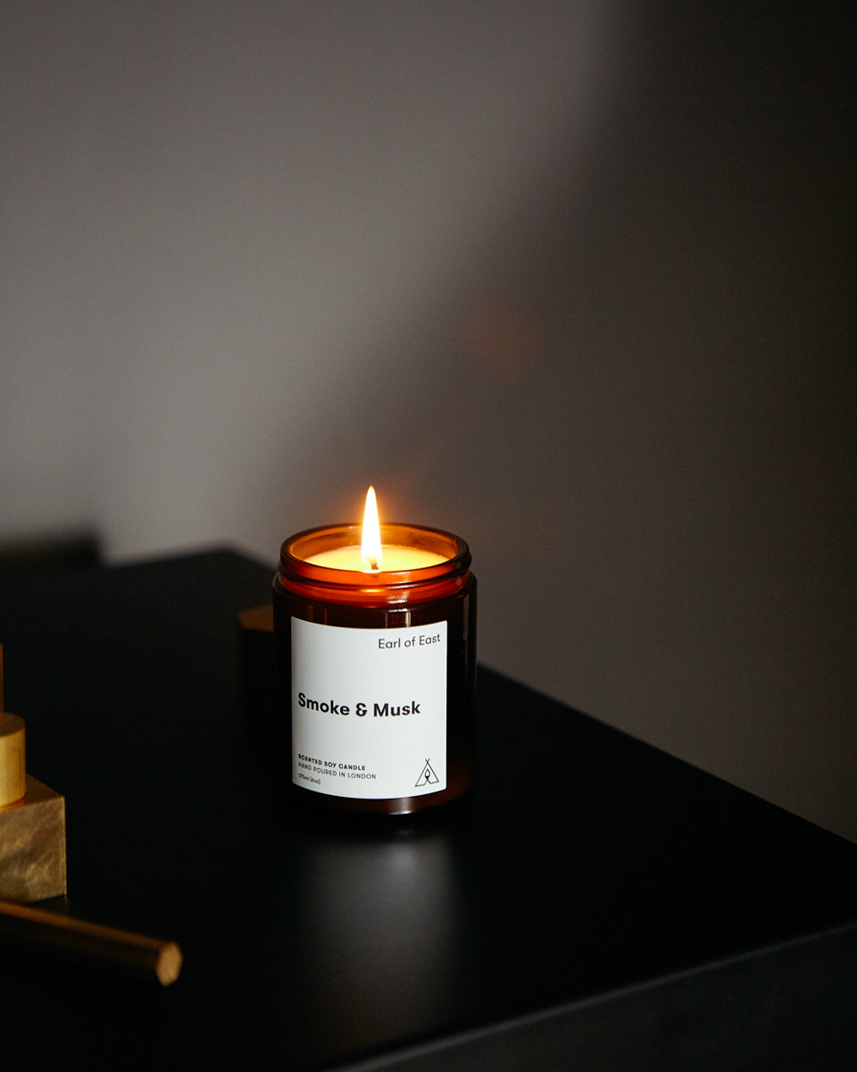 EOE Candle, Medium – Smoke and Musk
