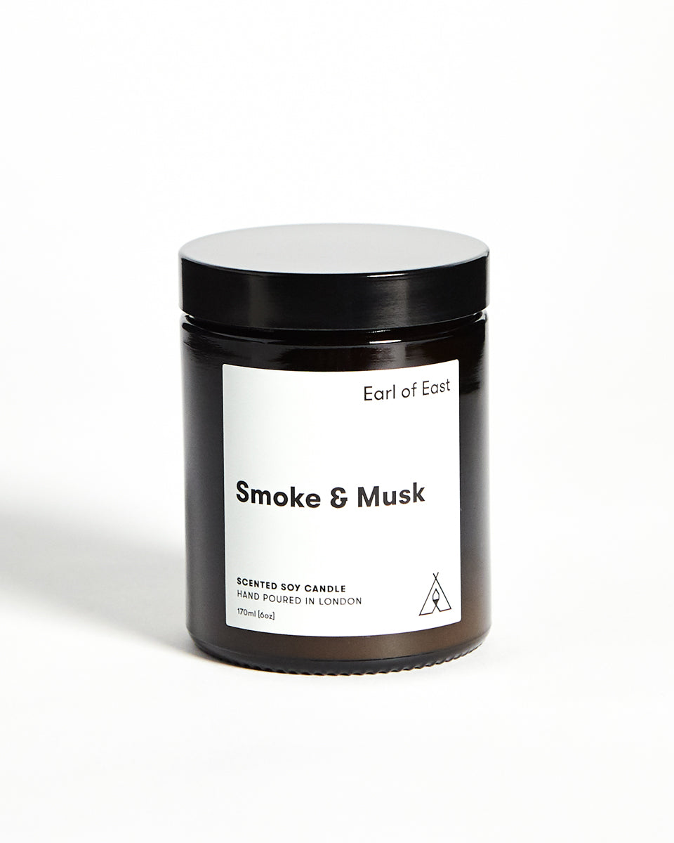 EOE Candle, Medium – Smoke and Musk