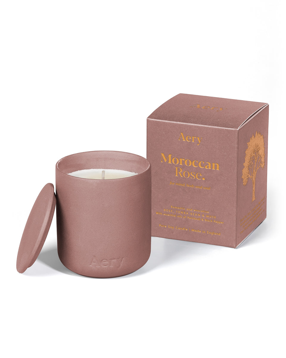Moroccan Rose Scented Candle