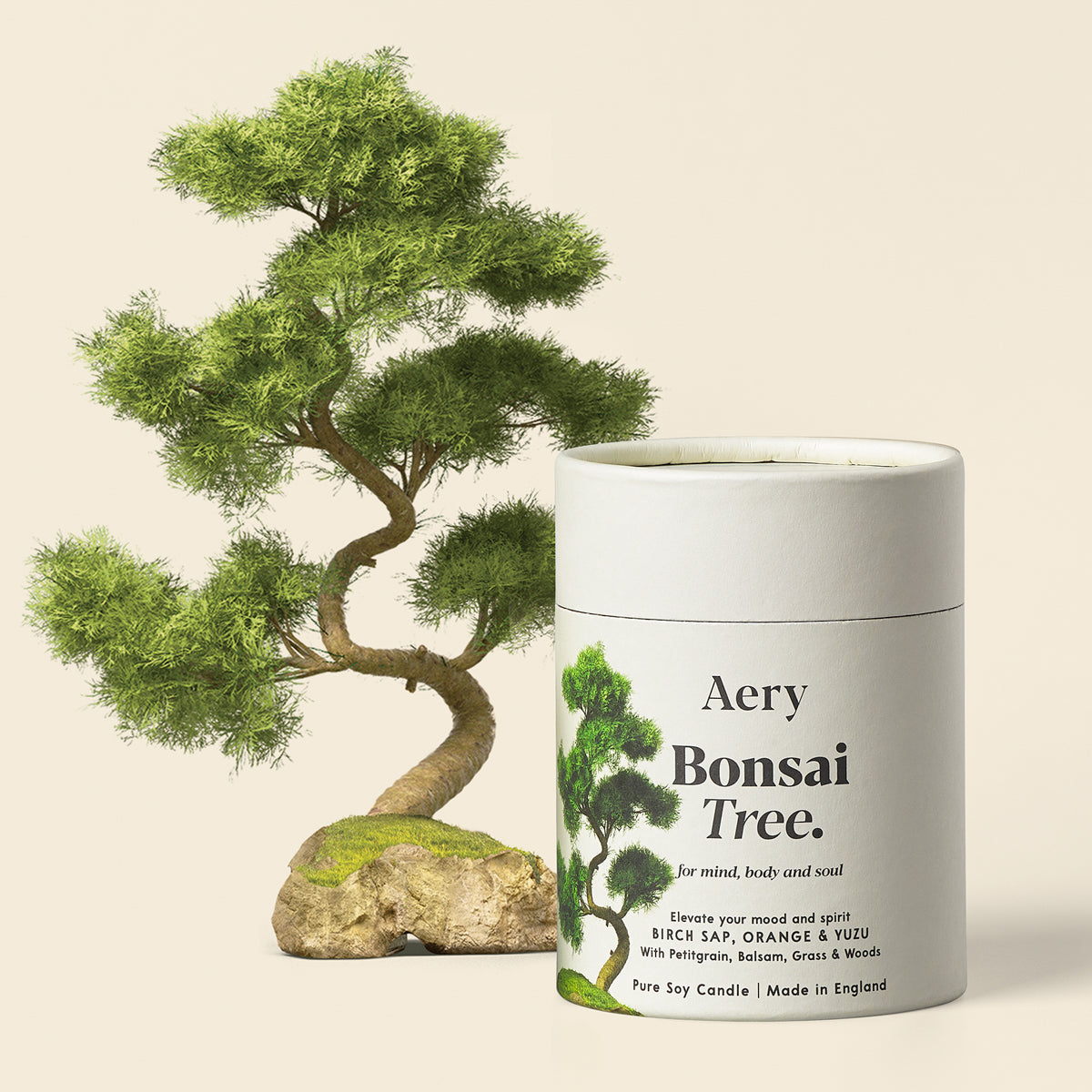Bonsai Tree Scented Candle — mynd 2