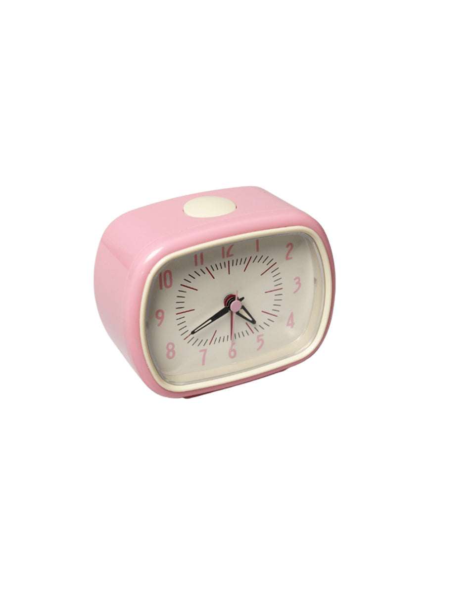 Retro Alarm Clock – Pink