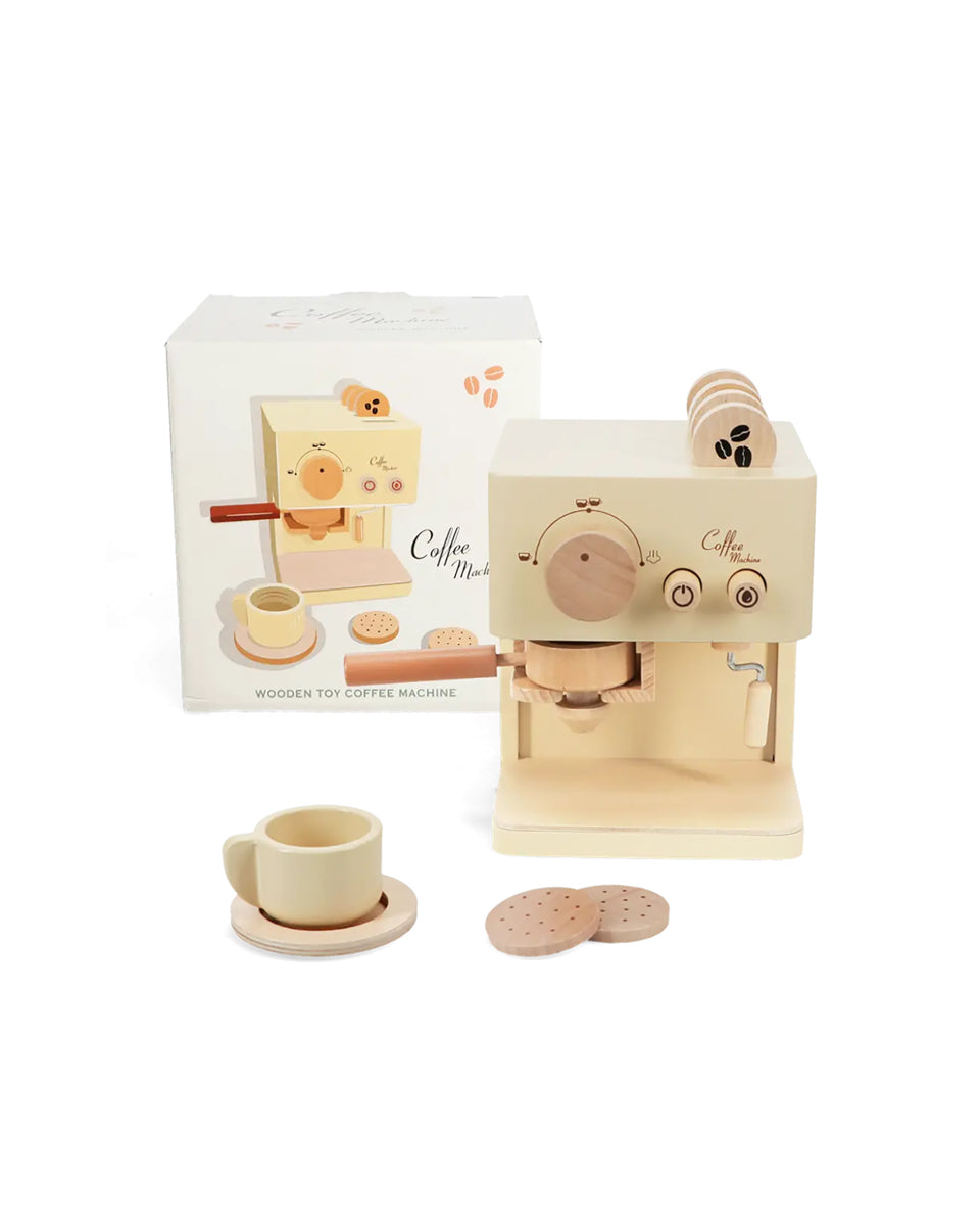 Wooden Toy Coffee Machine