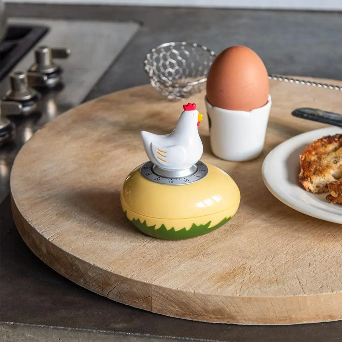 Wind-Up Kitchen Timer – Chicken