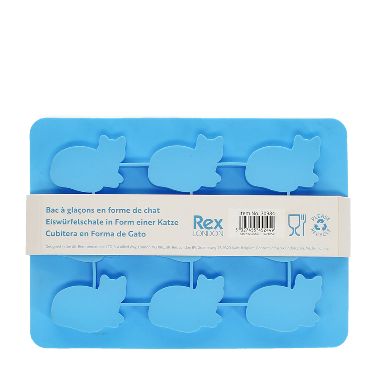 Silicone Ice Cube Tray – Kitty Cat