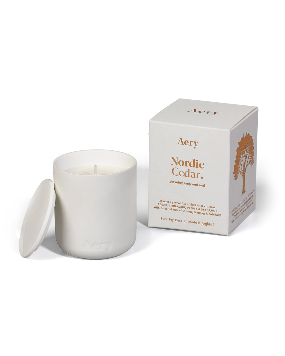 Nordic Cedar Scented Candle
