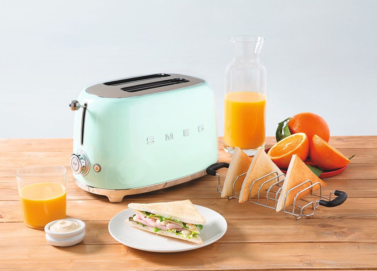 Smeg Toaster 2-slice Pastel Green