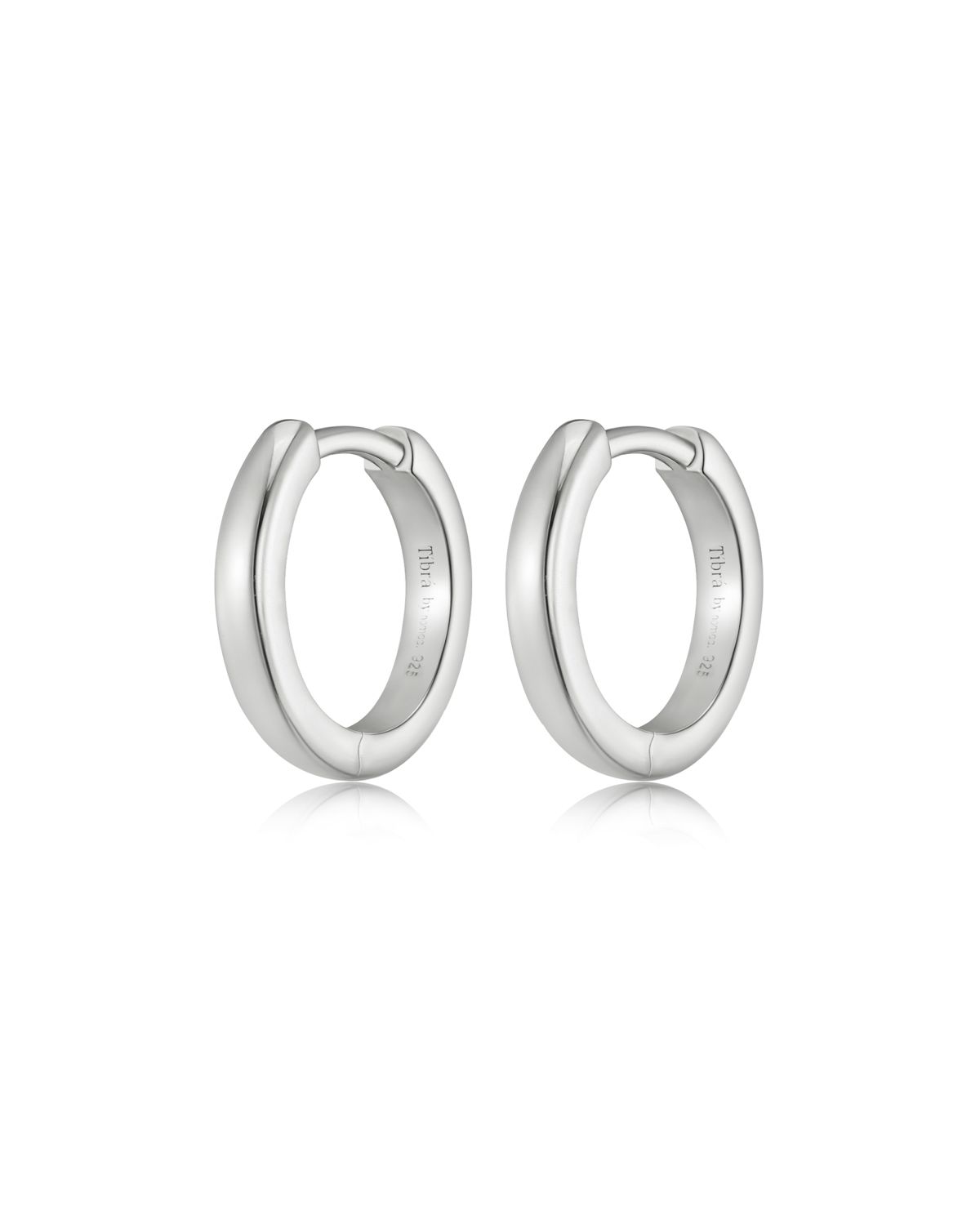 Charm Huggies – Silver, 12 mm