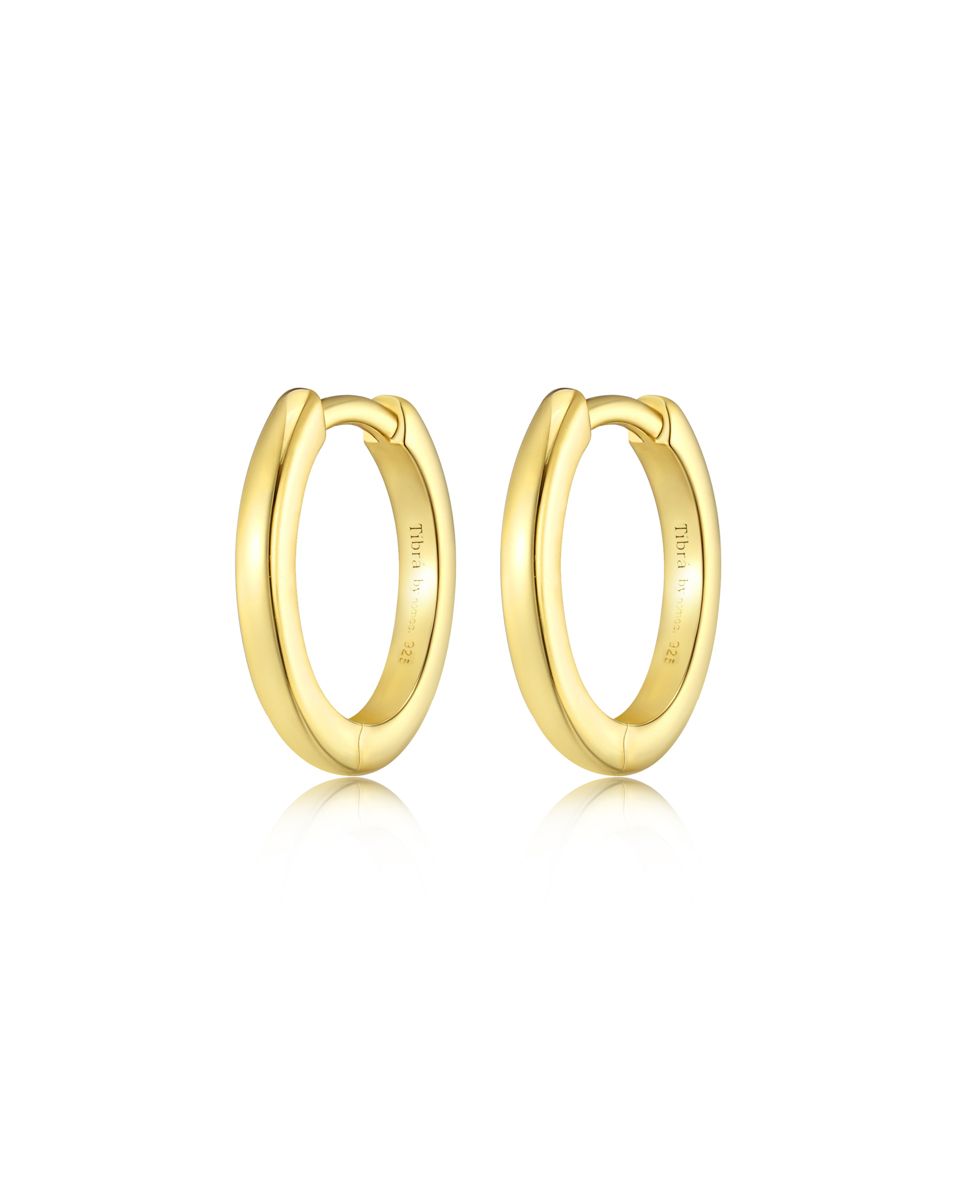 Charm Huggies – Gold, 15 mm